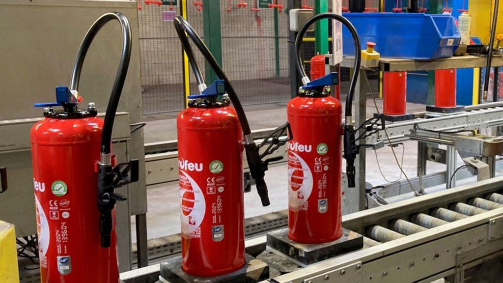 Extincteur eurofeu fabrication francaise installation paris mondial securite incendiee